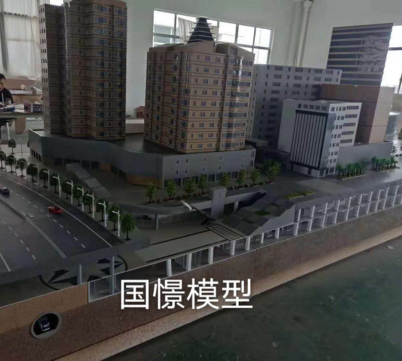 加查县建筑模型