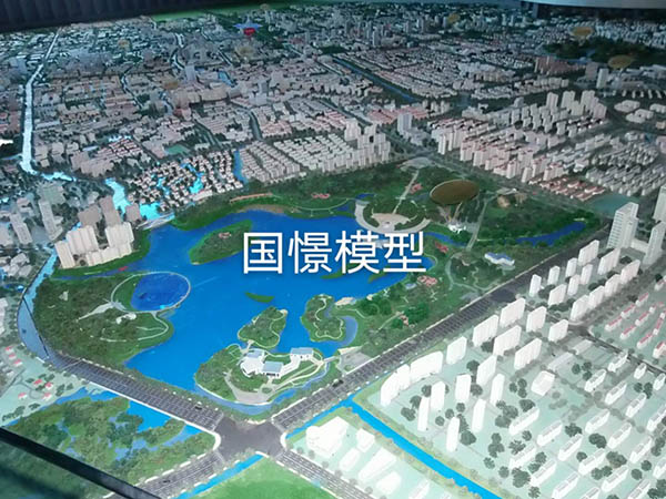 加查县建筑模型