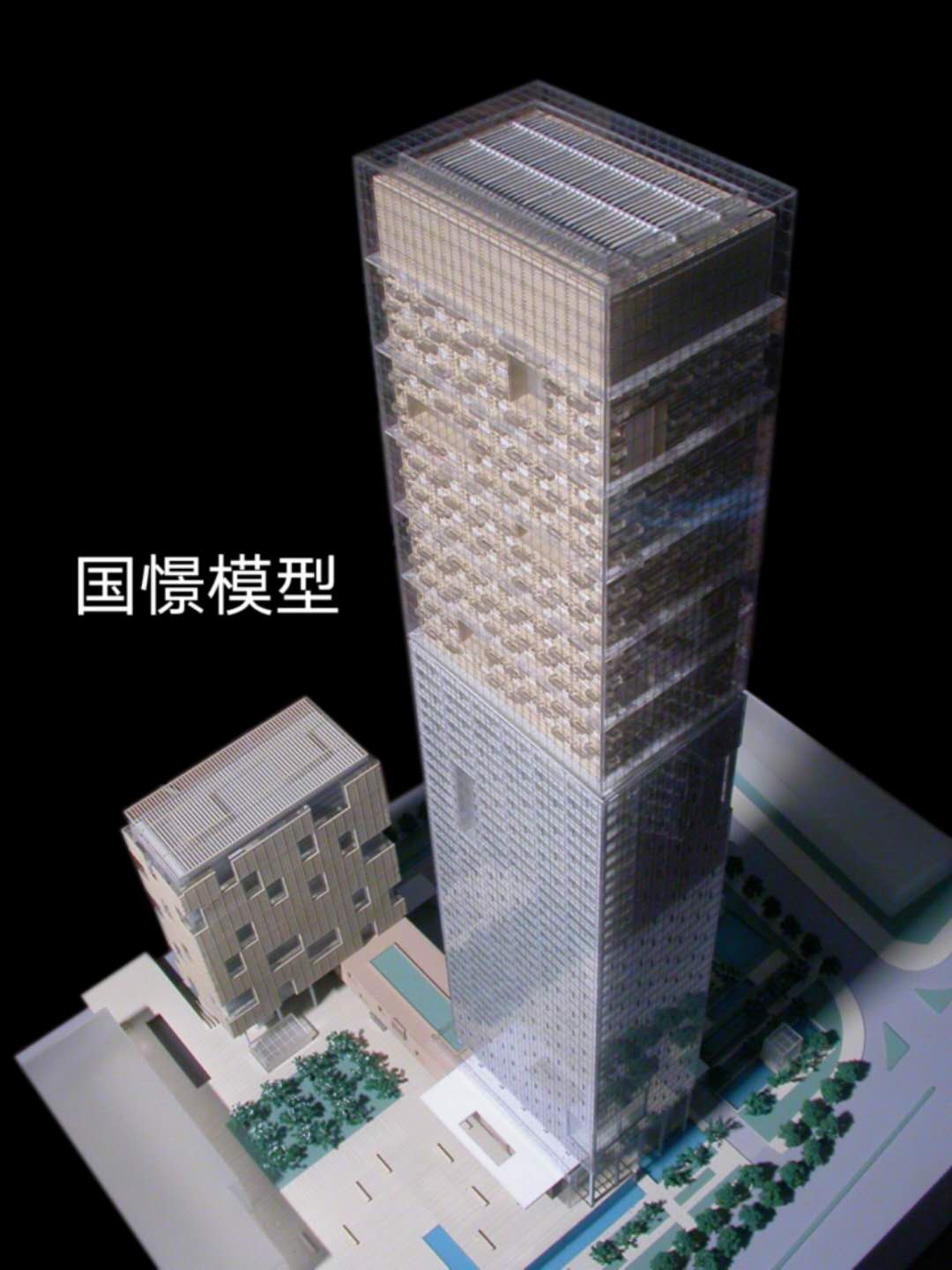 加查县建筑模型