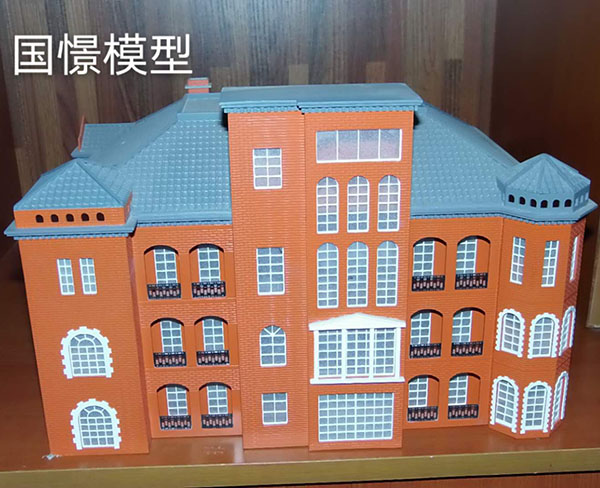 加查县建筑模型